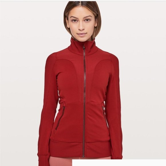 lululemon red jacket